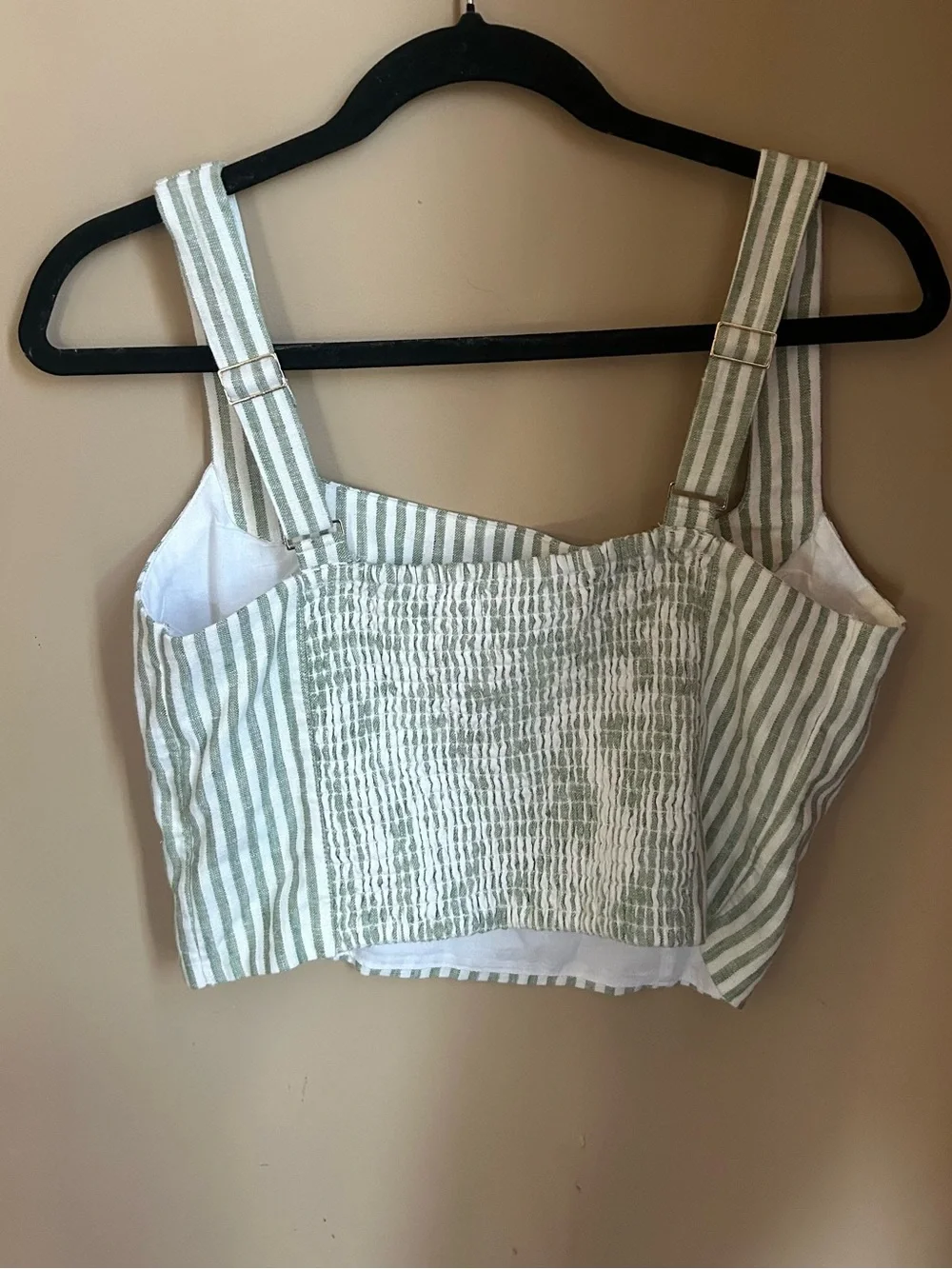Matching Set Sage & White Abercrombie